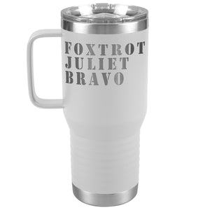 Foxtrot Juliet Bravo FJB Tumbler -Tumblers | Drunk America 