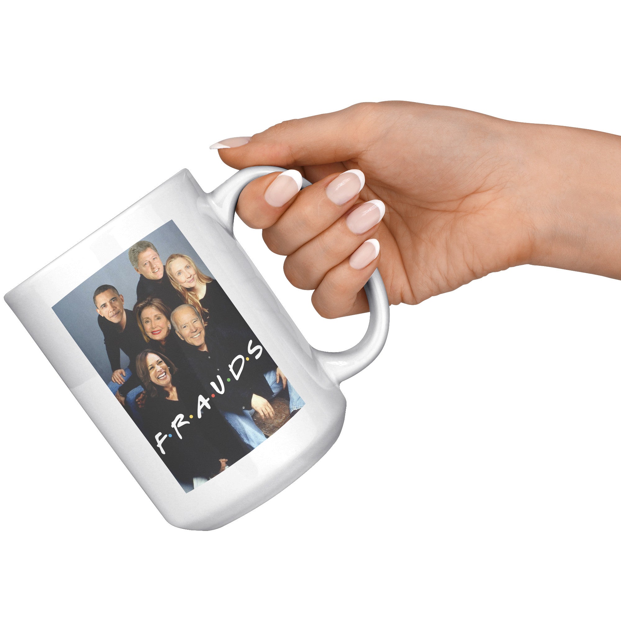 Frauds Coffee Mug -Front/Back | Drunk America 