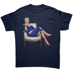 Funny Bill Clinton in Blue Dress Shirt