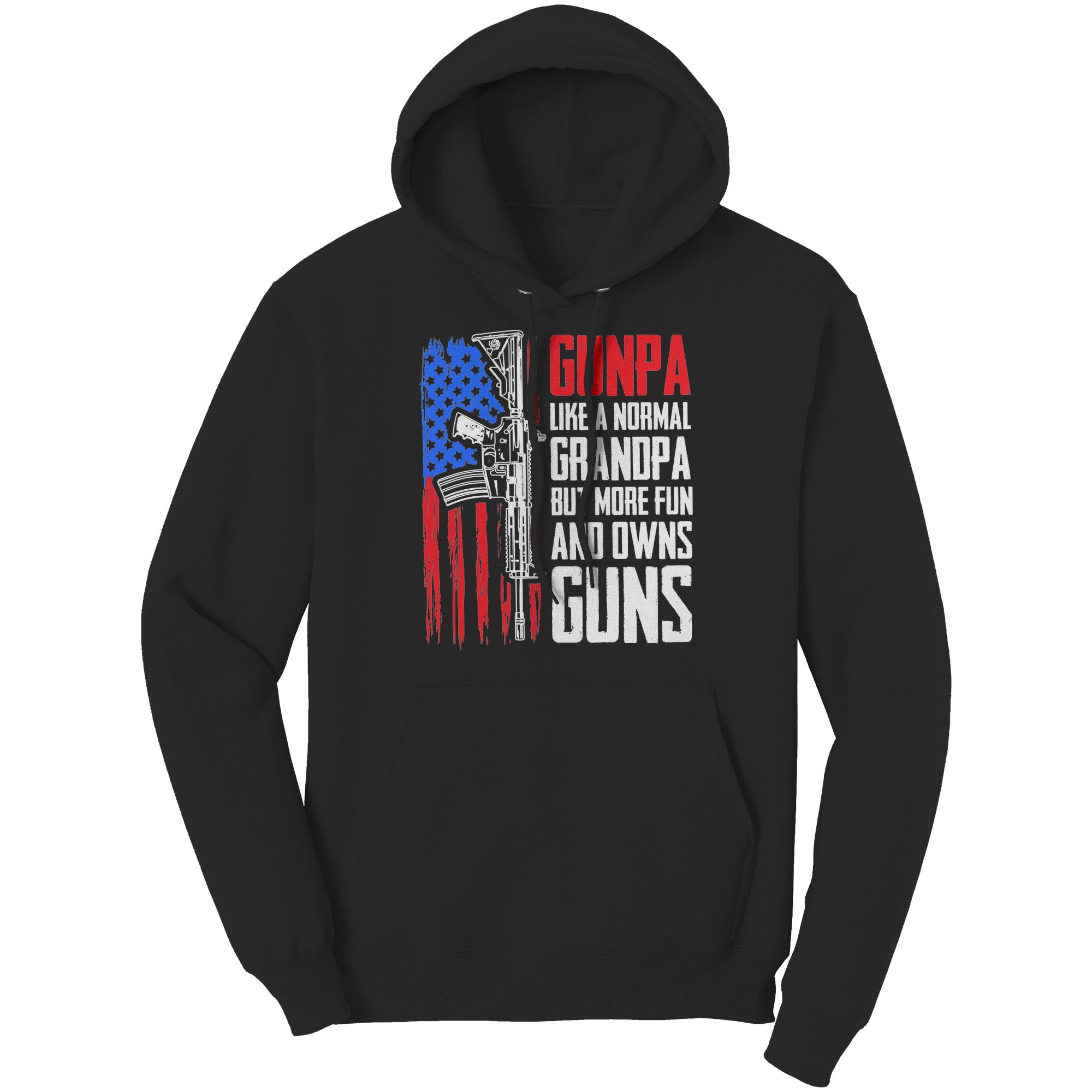 Gunpa Like A Normal Grandpa But More Fun And Owns Guns -Apparel | Drunk America 