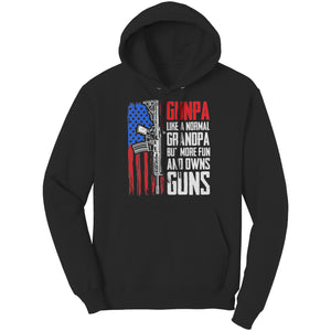 Gunpa Like A Normal Grandpa But More Fun And Owns Guns -Apparel | Drunk America 