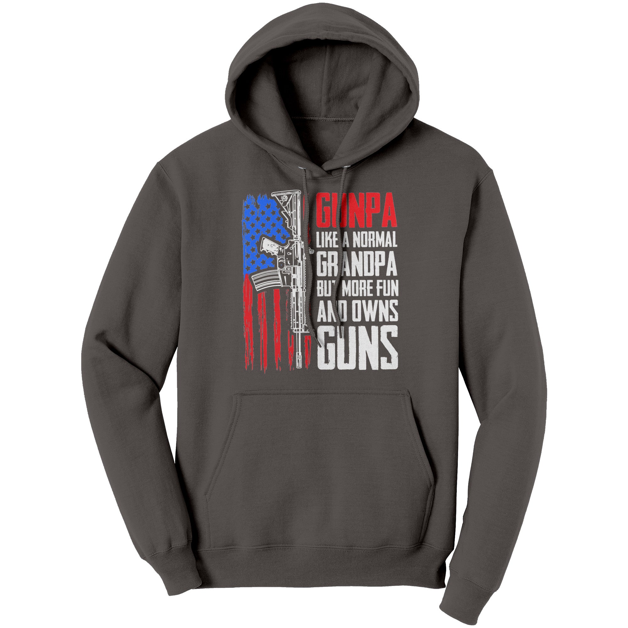 Gunpa Like A Normal Grandpa But More Fun And Owns Guns -Apparel | Drunk America 