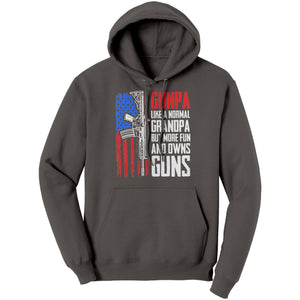 Gunpa Like A Normal Grandpa But More Fun And Owns Guns -Apparel | Drunk America 