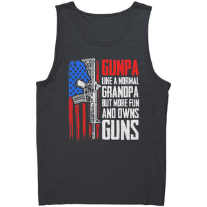 Gunpa Like A Normal Grandpa But More Fun And Owns Guns -Apparel | Drunk America 