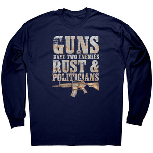 Guns Have Two Enemies Rust & Politicians