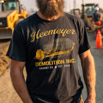 Killdozer Heemeyer Demolition Inc Graphic Tee – Patriotic Clothing for True Americans | Drunk America