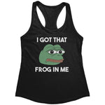 I Got That Frog In Me (Ladies) -Apparel | Drunk America 