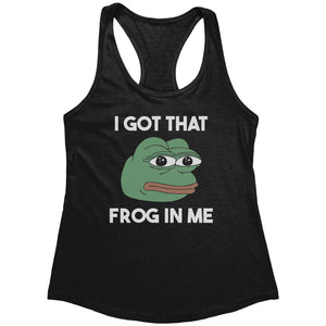 I Got That Frog In Me (Ladies) -Apparel | Drunk America 