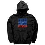 I Never Dreamed One Day I'd Be The World's Greatest American But Here I Am Killing It (Kids) -Apparel | Drunk America 