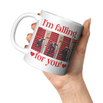 I'm Falling For You FJB Valentine's Day Coffee Mug -Coffee Mugs | Drunk America 