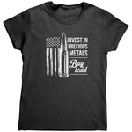 Invest In Precious Metals Buy Lead (Ladies) -Apparel | Drunk America 