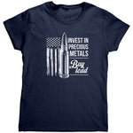 Invest In Precious Metals Buy Lead (Ladies) -Apparel | Drunk America 