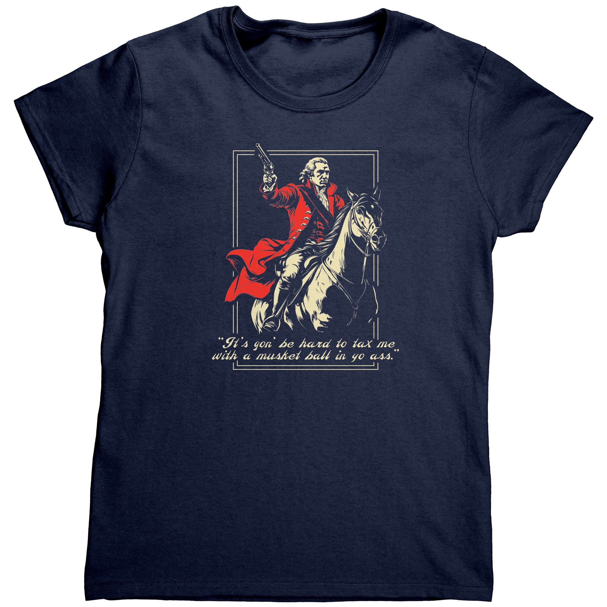 It's Gon' Be Hard To Tax Me (Ladies) -Apparel | Drunk America 