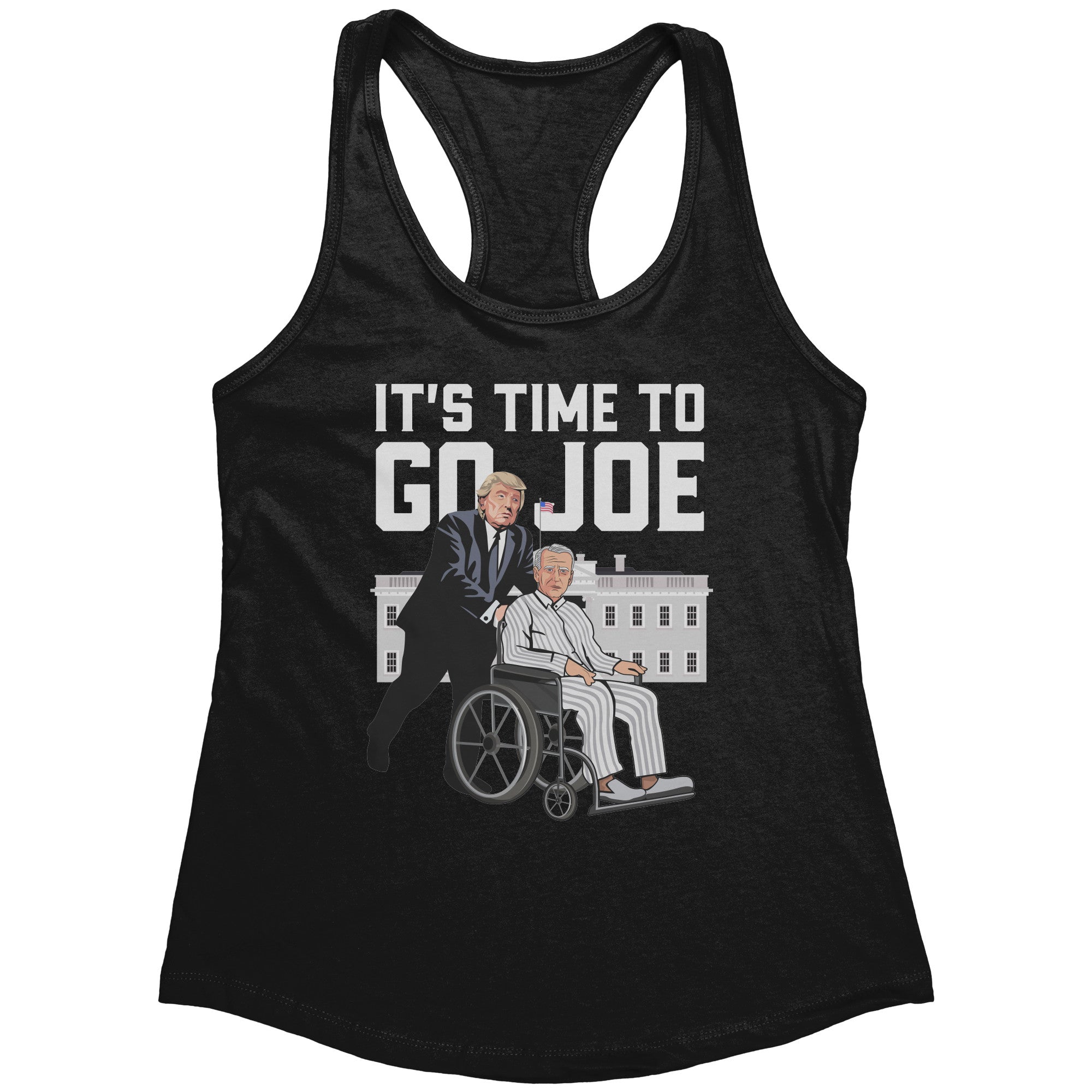 It's Time To Go Joe (Ladies) -Apparel | Drunk America 