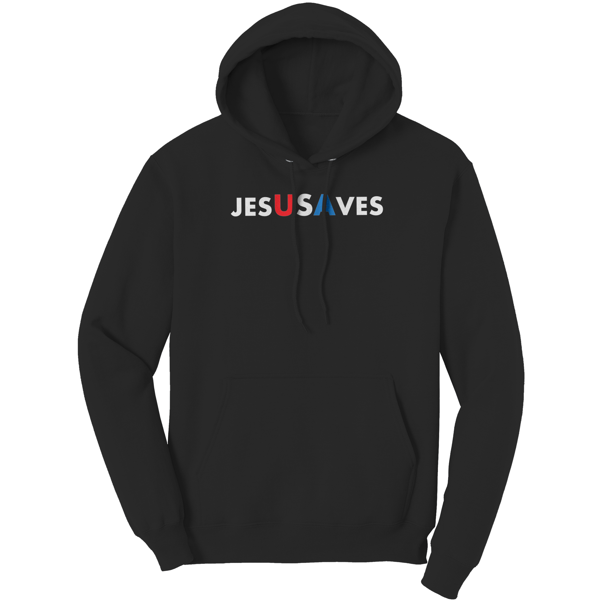 Jesus_Saves_USA_Graphic_Tee_Black_Front_Mockup.png