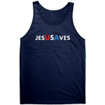 Jesus Saves USA Graphic Tee – Patriotic Clothing for True Americans | Drunk America
