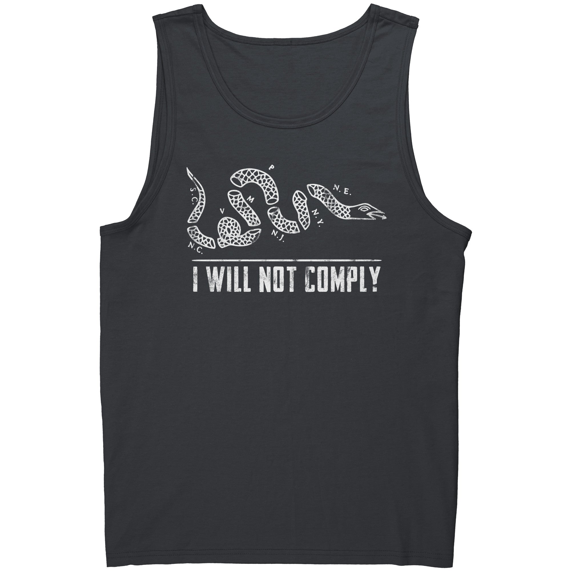 Join Or Die I Will Not Comply -Apparel | Drunk America 