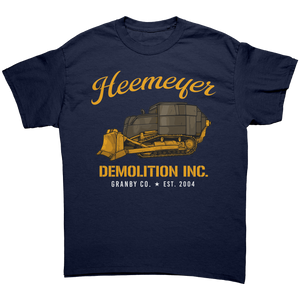 Killdozer Heemeyer Demolition Inc Graphic Tee – Patriotic Clothing for True Americans | Drunk America