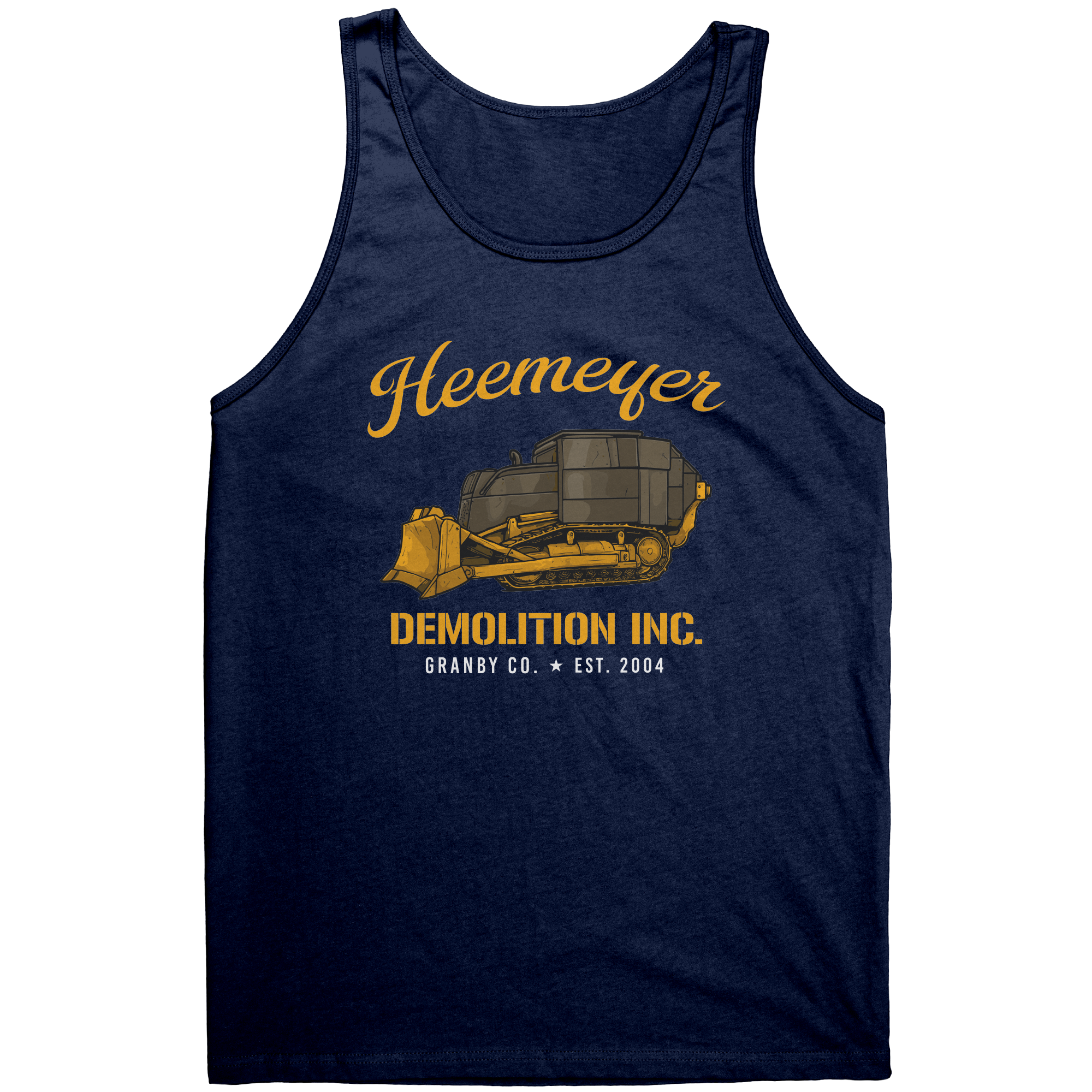 Killdozer Heemeyer Demolition Inc Graphic Tee – Patriotic Clothing for True Americans | Drunk America