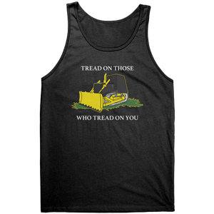 Killdozer Tread On Those Who Tread On You Graphic Tee – Patriotic Clothing for True Americans | Drunk America
