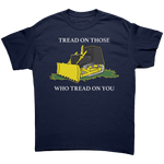 Killdozer Tread On Those Who Tread On You Graphic Tee – Patriotic Clothing for True Americans | Drunk America