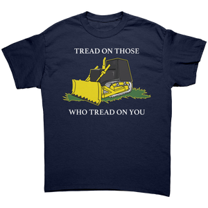 Killdozer Tread On Those Who Tread On You Graphic Tee – Patriotic Clothing for True Americans | Drunk America