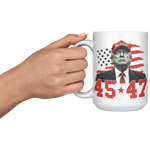MAGA_Trump_45-47_Coffee_Mug_15oz_White_LH_Model_Mockup.png