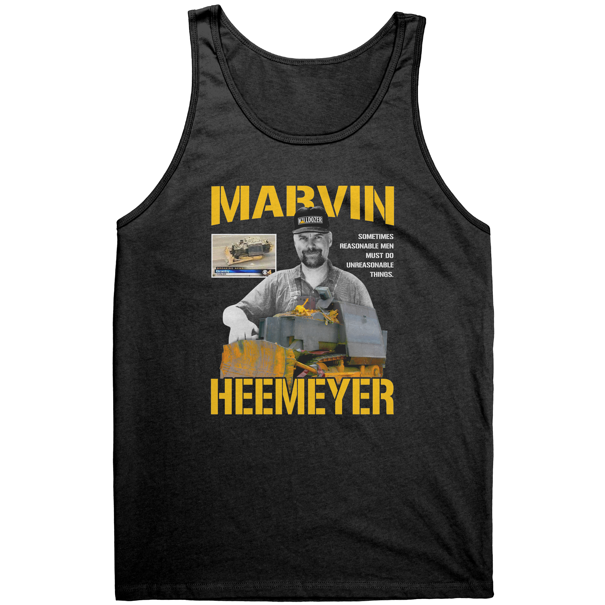 Marvin Heemeyer Killdozer Shirt – Patriotic Clothing for True Americans | Drunk America