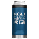 Noah Was A Conspiracy Theorist Then It Started To Rain 12 Oz Koozie Tumbler -Tumblers | Drunk America 
