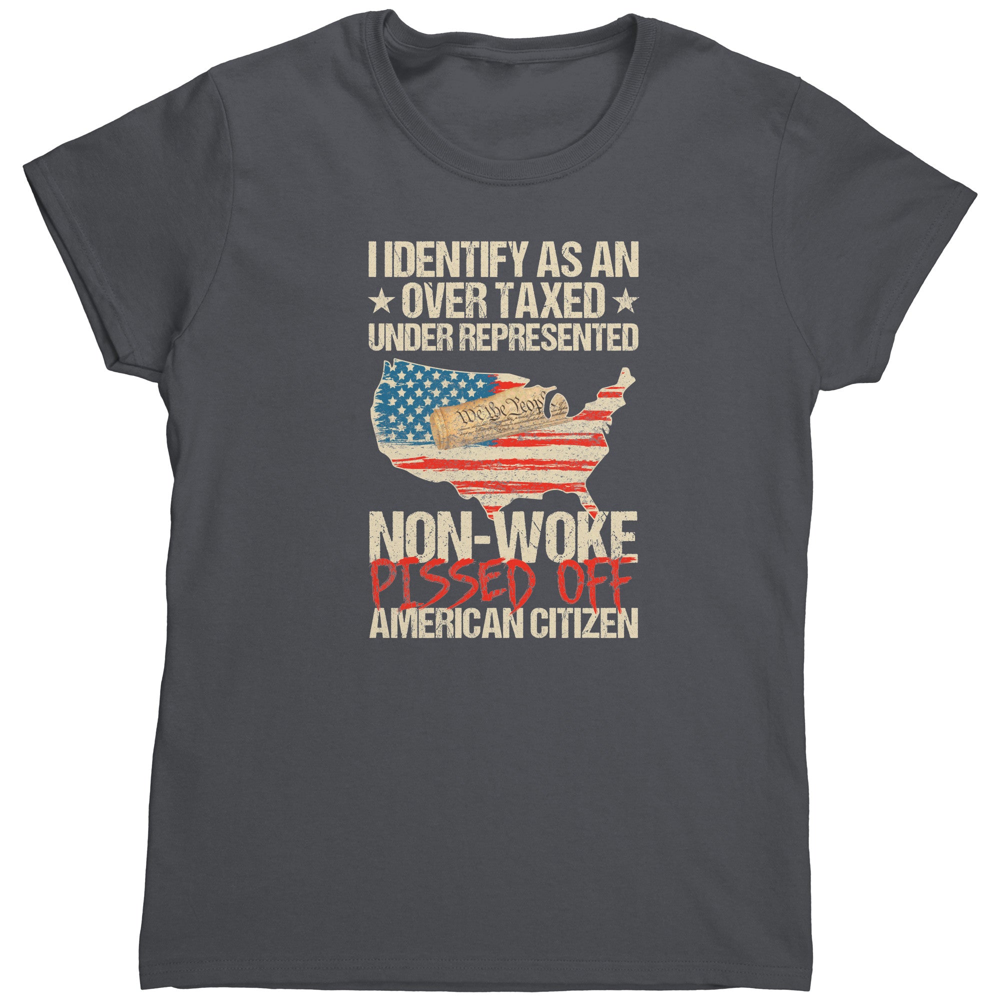 Non-Woke American Citizen (Ladies) -Apparel | Drunk America 