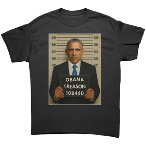 Obama Treason Graphic Tee – Patriotic Clothing for True Americans | Drunk America