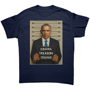 Obama Treason Graphic Tee – Patriotic Clothing for True Americans | Drunk America