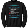 On A Government Watchlist Christmas Sweater -Apparel | Drunk America 