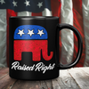 Raised Right Coffee Mug