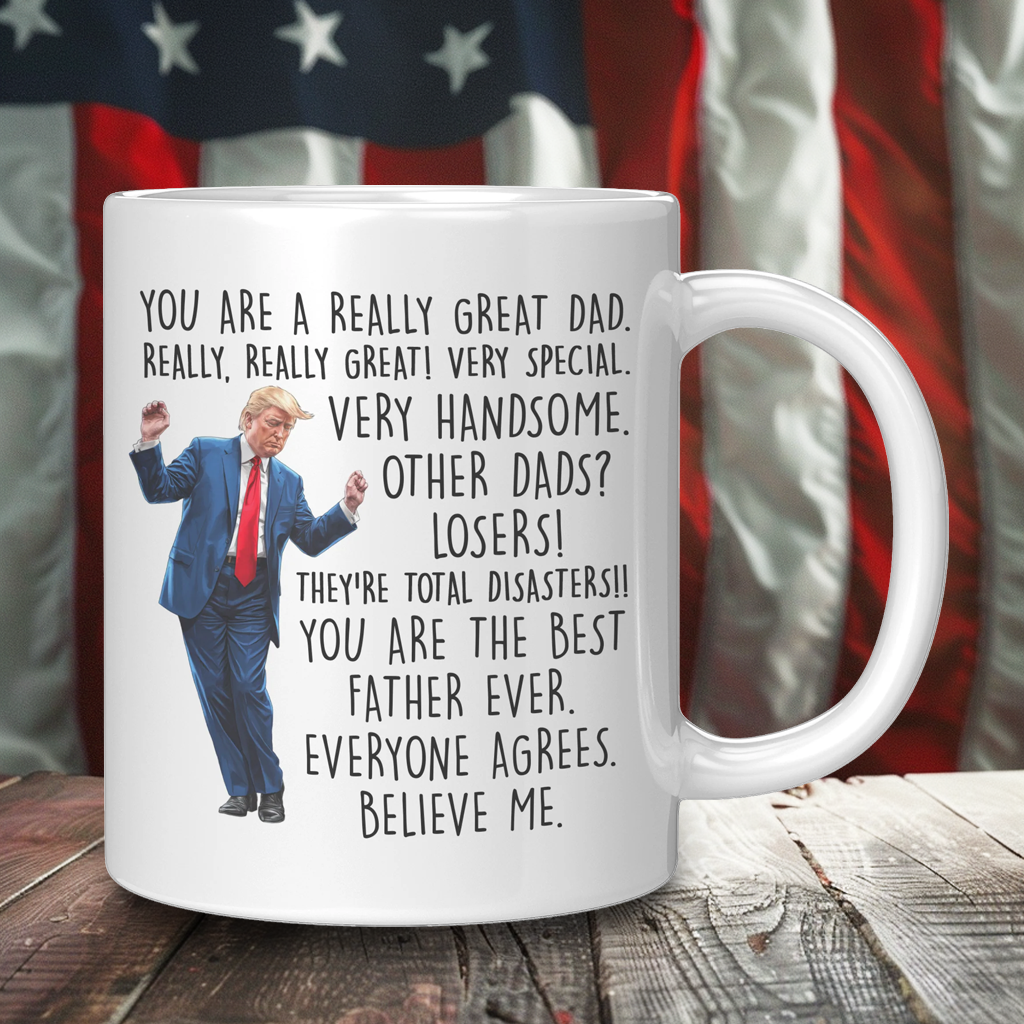 Really Great Dad Trump Dance Coffee Mug