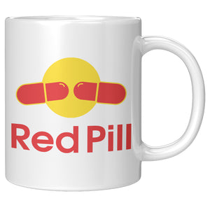 Red Pill Coffee Mug -Front/Back | Drunk America 