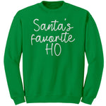 Santa's Favorite Ho Christmas Sweater -Apparel | Drunk America 
