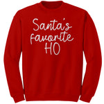 Santa's Favorite Ho Christmas Sweater -Apparel | Drunk America 