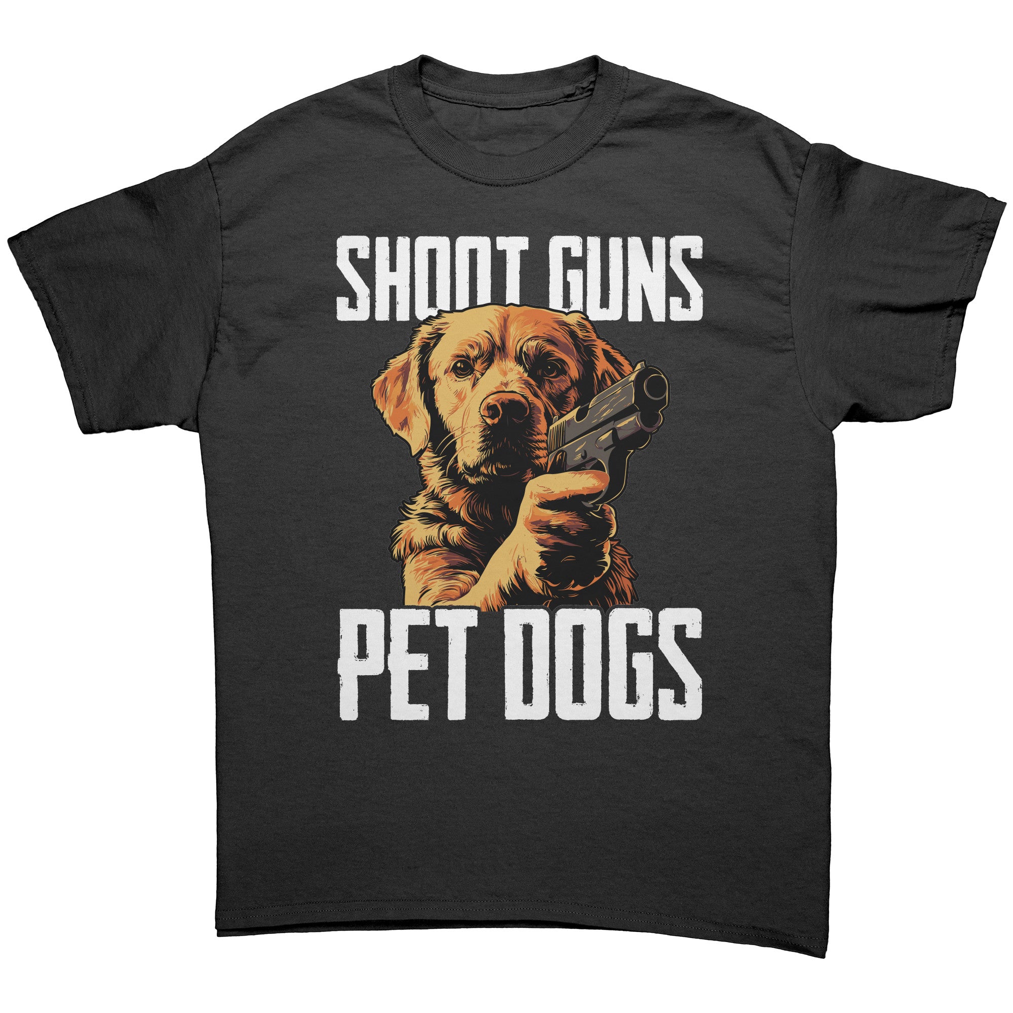 Shoot Guns Pet Dogs