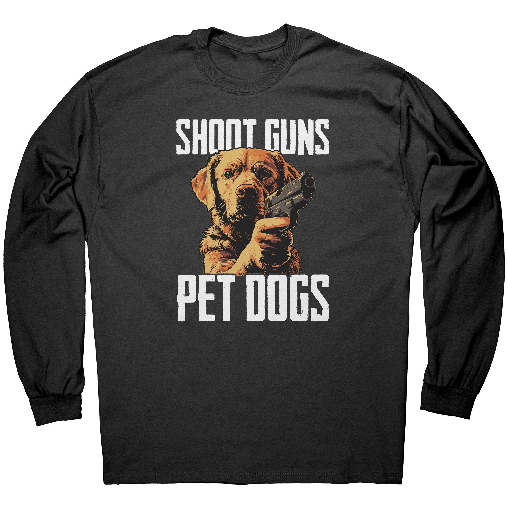 Shoot Guns Pet Dogs