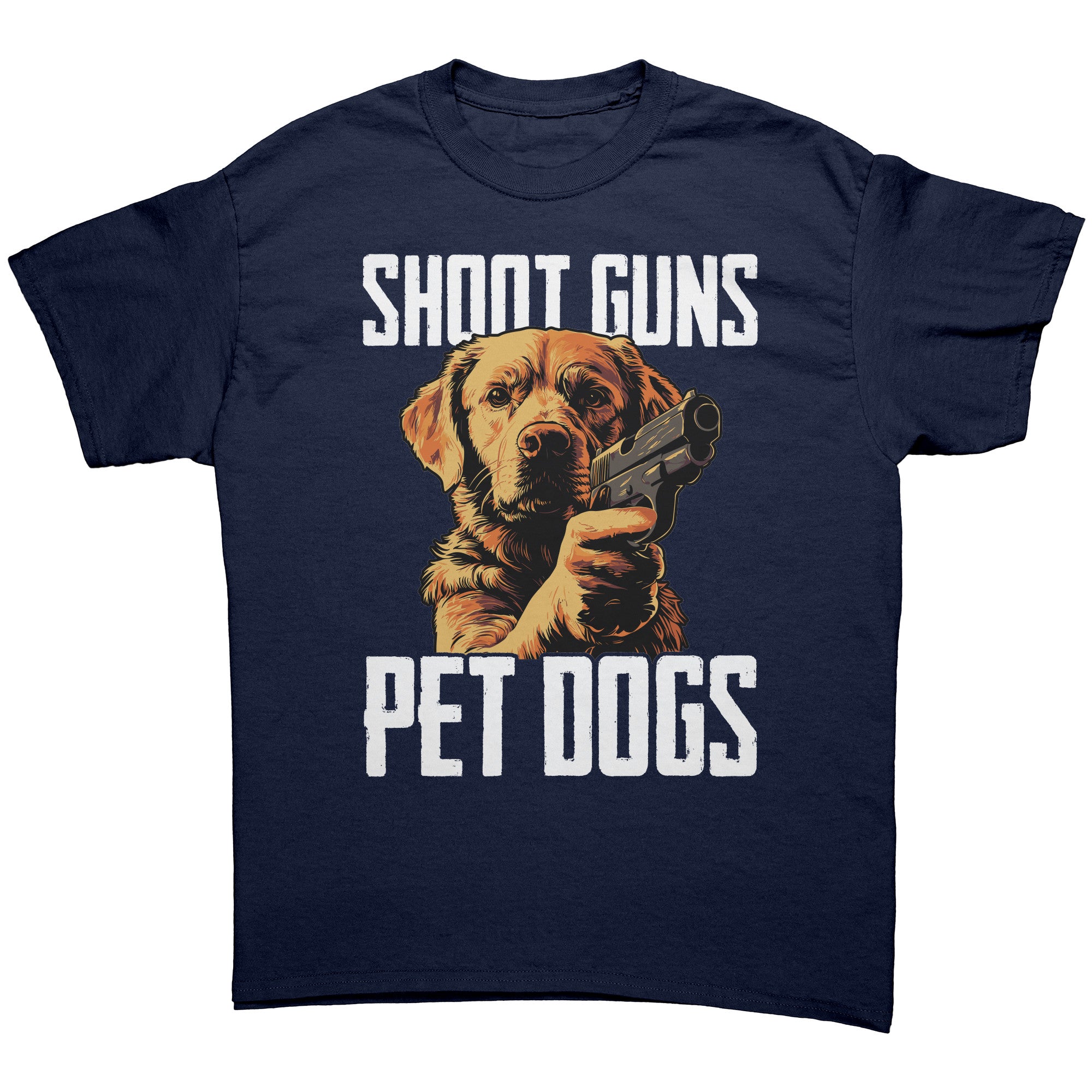 Shoot Guns Pet Dogs