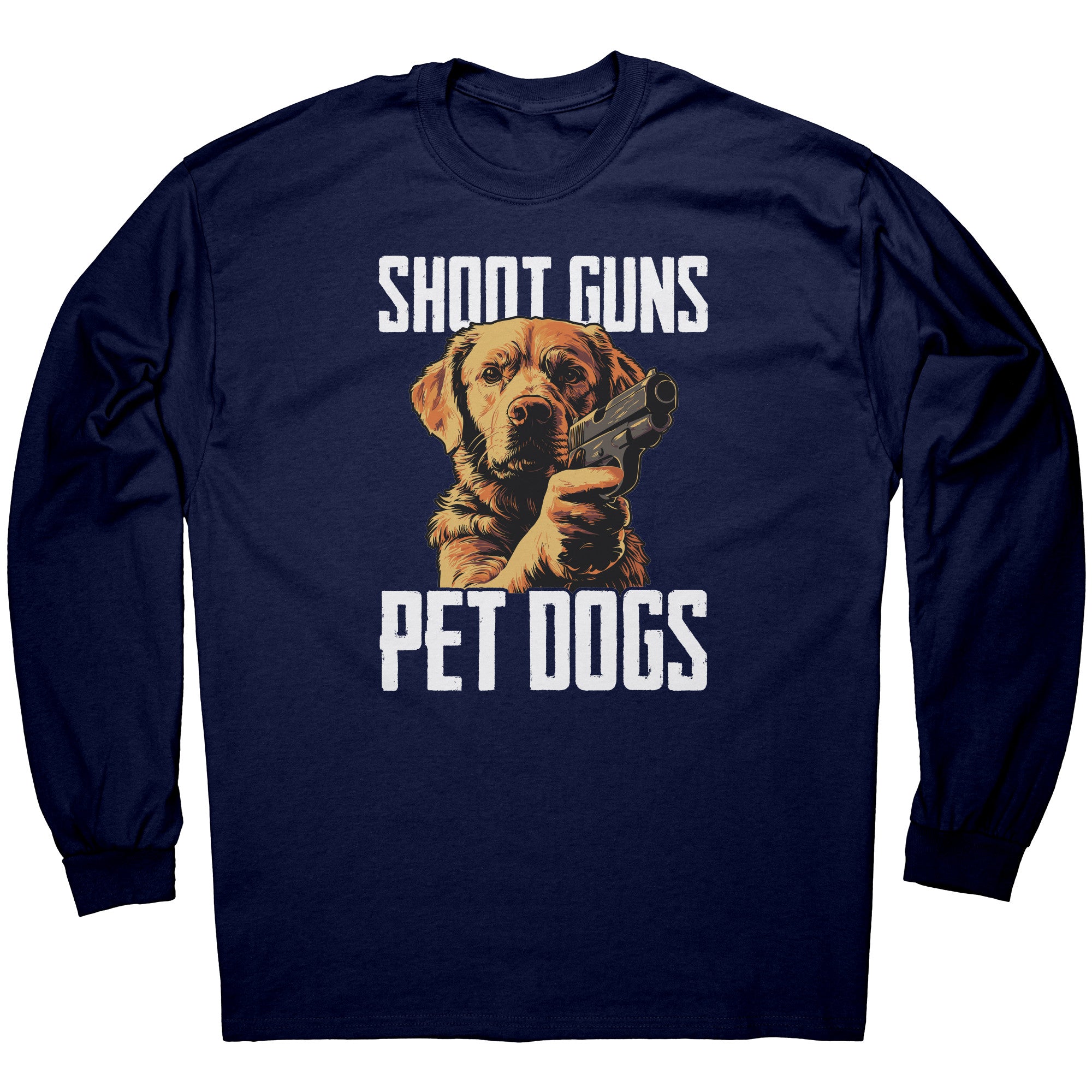 Shoot Guns Pet Dogs