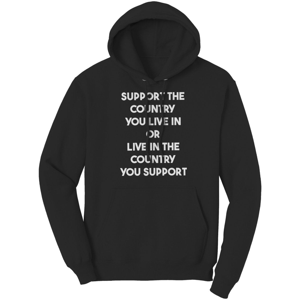 Support The Country You Live In Or Live In The Country You Support (Ladies) - Drunk America