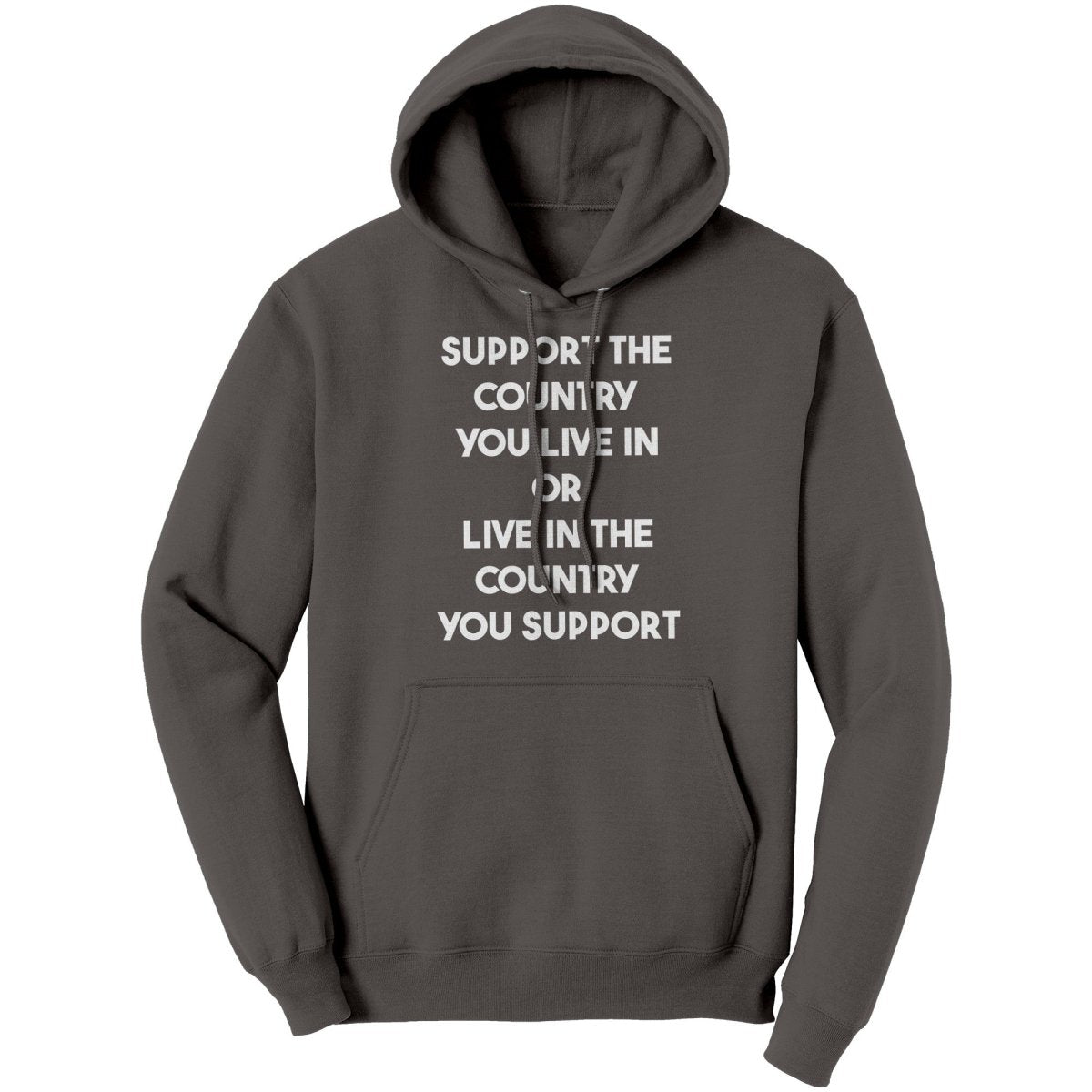 Support The Country You Live In Or Live In The Country You Support (Ladies) - Drunk America