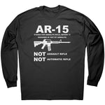 The Correct Definition of AR-15 -Apparel | Drunk America 