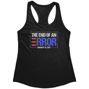 The End Of An Error January 20, 2025 (Ladies) -Apparel | Drunk America 
