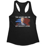 The Lights Are On But Nobody's Home (Ladies) -Apparel | Drunk America 