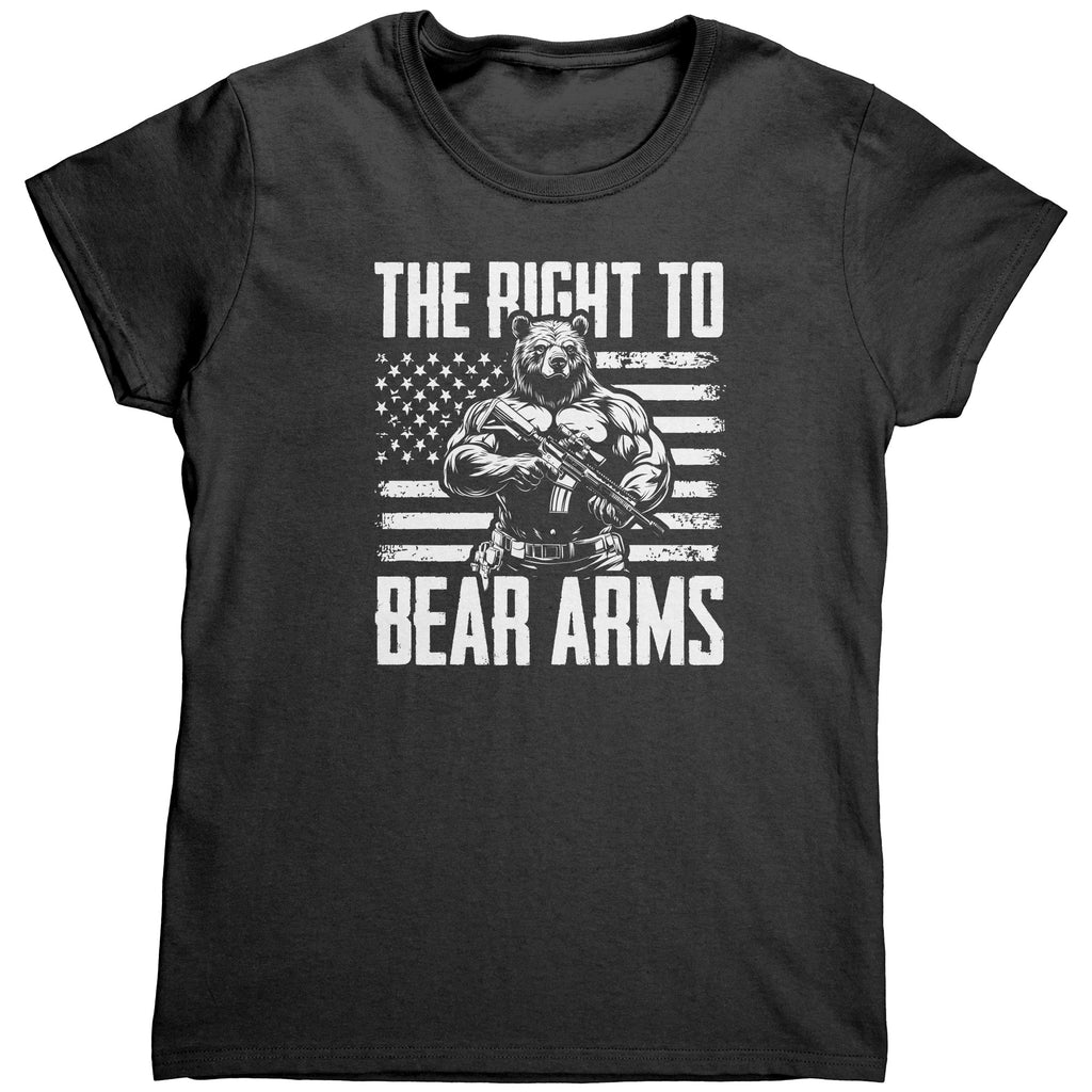 The Right To Bear Arms (Ladies) -Apparel | Drunk America 