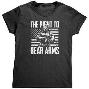 The Right To Bear Arms (Ladies) -Apparel | Drunk America 