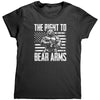The Right To Bear Arms (Ladies) -Apparel | Drunk America 